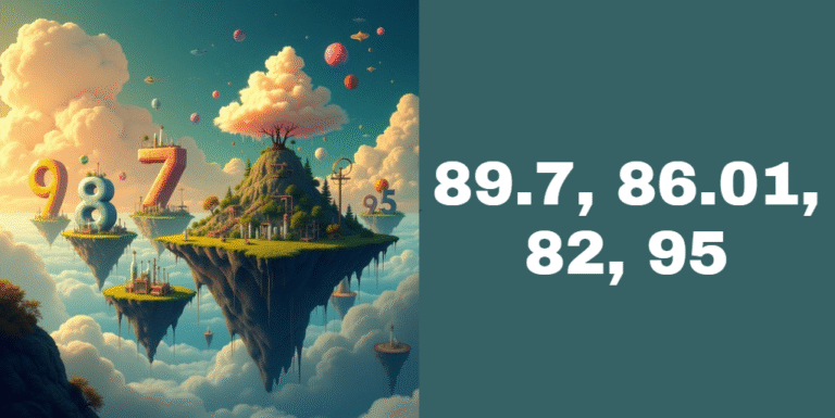 Understanding the Numbers 89.7, 86.01, 82, 95: A Deep Dive into Their Meaning and Applications
