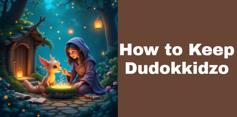How to Keep Dudokkidzo