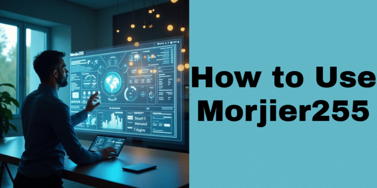 How to Use Morjier255